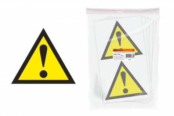 Фотография товара 'Tdm Знак "Внимание. Опасность" SQ0817-0030'