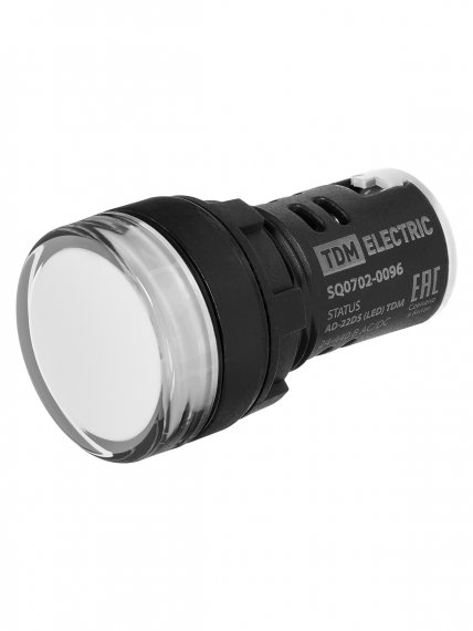 Фотография товара 'Tdm SQ0702-0096 STATUS Лампа сигнальная AD-22DS, LED, d22 мм, 24-440 В AC/DC, IP65'
