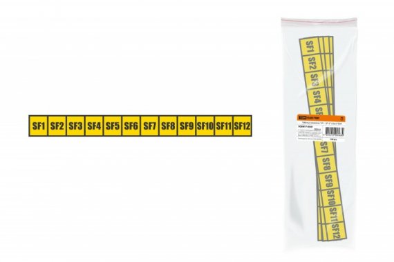 Фотография товара 'Tdm Таблица символов "SF1 - SF12" SQ0817-0041'