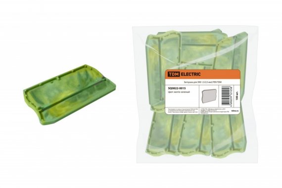 Фотография товара 'Tdm Заглушка для ЗКБ 1,5/2,5 мм2 SQ0822-0015'