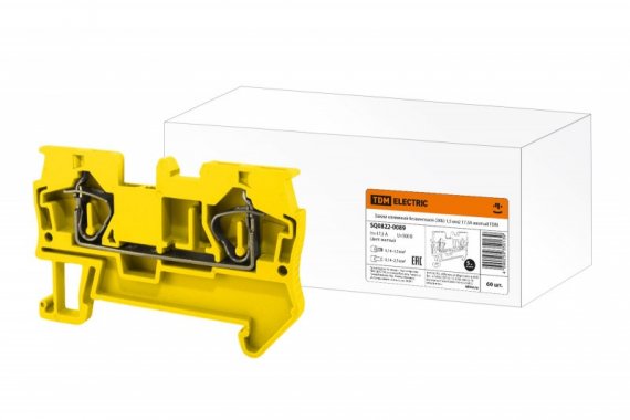 Фотография товара 'Tdm Зажим клеммный безвинтовой (ЗКБ) 1,5 мм2 17,5А SQ0822-0089'