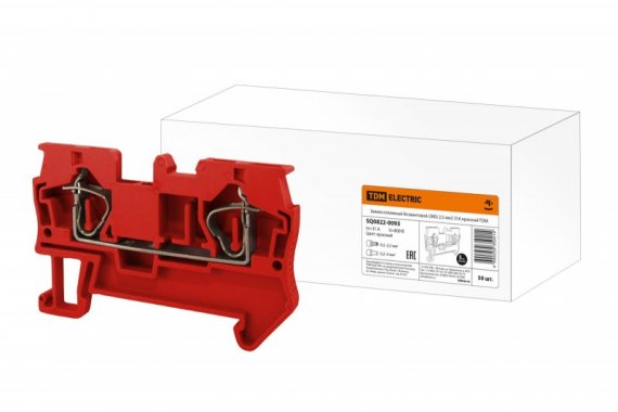 Фотография товара 'Tdm Зажим клеммный безвинтовой (ЗКБ) 2,5 мм2 31А SQ0822-0093'