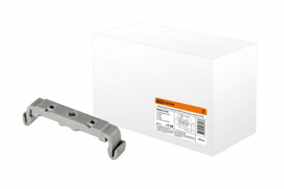 Фотография товара 'Tdm Монтажная панель для установки клемм МКМ на DIN-рейку SQ0822-0113'