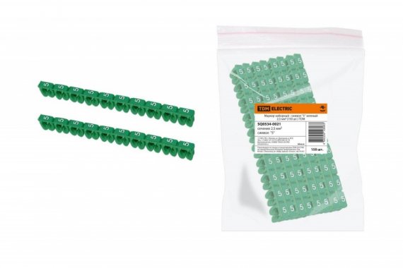 Фотография товара 'Tdm Маркер наборный - символ "5" SQ0534-0021'