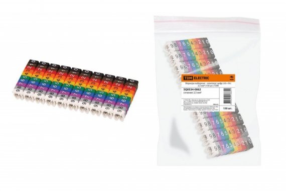 Фотография товара 'Tdm Маркеры наборные – комплект цифр («0»-«9») SQ0534-0062'