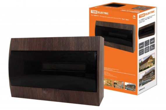 Фотография товара 'Tdm Бокс ЩРН-П-18 модулей навесной пластик IP41'