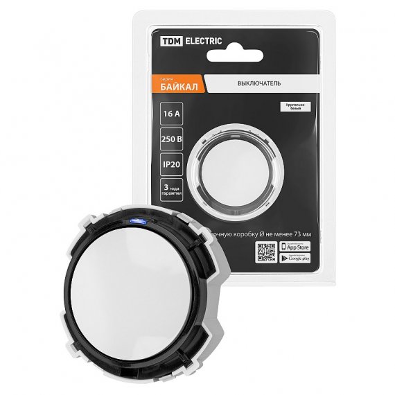 Фотография товара 'Tdm SQ1819-0022 Выключатель 1-кл. 16А 250В'