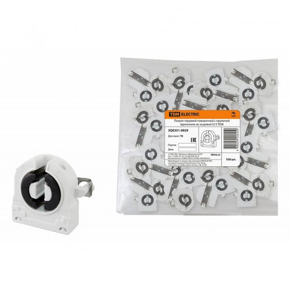 Фотография товара 'Tdm SQ0351-0029 Патрон торцевой поворотный с пружиной'