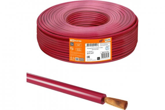 Фотография товара 'Tdm SQ0124-1519 Провод ПуГВ 1х0,75 ГОСТ'