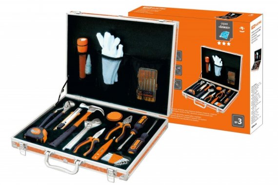 Фотография товара 'Tdm Набор инструментов универсальный №3, 29 позиций, CR-V сталь SQ1014-0103'