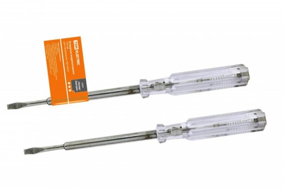 Фотография товара 'Tdm Отвертка-пробник (индикатор) 190 мм, 100-500В SQ1015-0004'