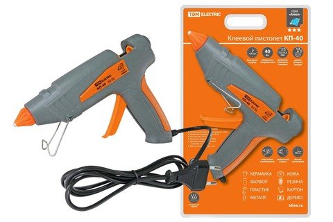 Фотография товара 'Tdm Клеевой пистолет КП-40 , 11,3 мм, с подставкой, SQ1024-0101'