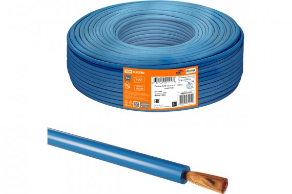 Фотография товара 'Tdm SQ0124-1516 Провод ПуГВ 1х0,75 ГОСТ'