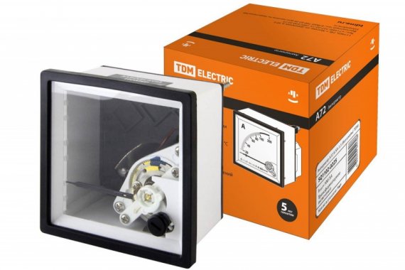 Фотография товара 'Tdm Амперметр А72 X/5А-1.5 (без шкалы) SQ1102-0225'