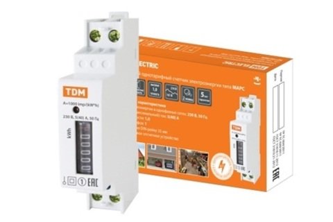 Фотография товара 'Tdm Счетчик без поверки МАРС-б/п-1,0-11-Р1-5(40)-М SQ1105-0020'