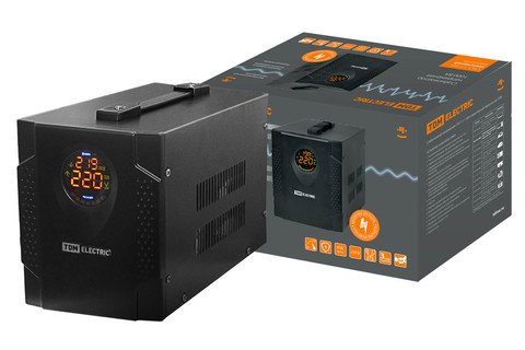 Фотография товара 'Tdm Стабилизатор напряжения СНС1-1-1 кВА симисторный переносной SQ1203-0002'