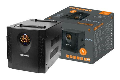 Фотография товара 'Tdm Стабилизатор напряжения СНС1-1-5 кВА симисторный переносной SQ1203-0006'