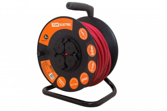 Фотография товара 'Tdm Удлинитель силовой УКз16-004 SQ1301-0546'