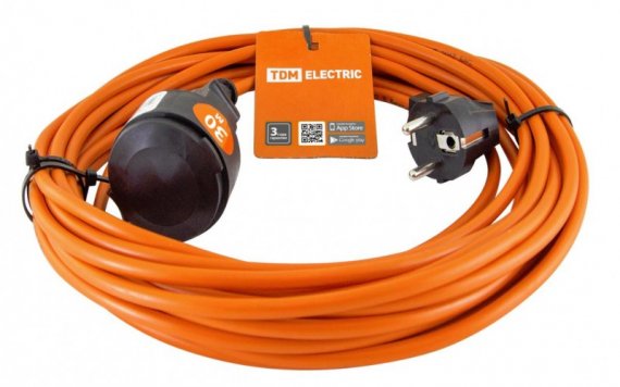 Фотография товара 'Tdm Удлинитель-шнур силовой УШз10 SQ1301-0613'