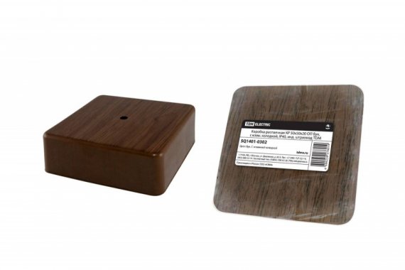 Фотография товара 'Tdm Коробка распаячная КР ОП бук, с клеммной колодкой, IP40 SQ1401-0302'