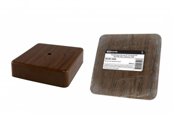 Фотография товара 'Tdm Коробка распаячная КР ОП бук IP40 SQ1401-0303'