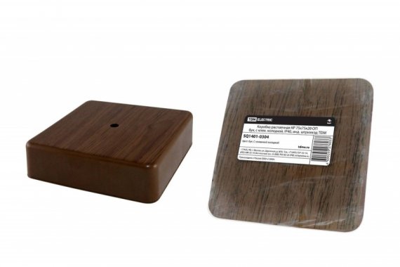 Фотография товара 'Tdm Коробка распаячная КР ОП бук, с клеммной колодкой, IP40 SQ1401-0304'