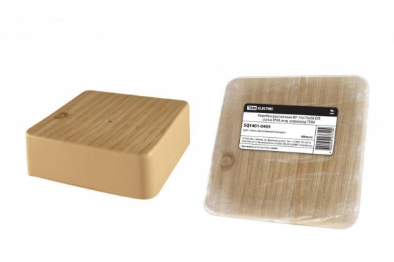 Фотография товара 'Tdm Коробка распаячная КР ОП сосна IP40 SQ1401-0405'