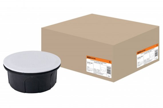 Фотография товара 'Tdm Распаячная коробка СП D70х30мм, крышка, IP20 SQ1402-1005'