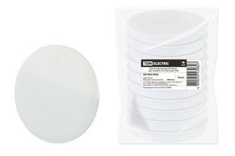 Фотография товара 'Tdm Крышка финишная D74 (для коробки СП D70х72мм) SQ1402-9506'