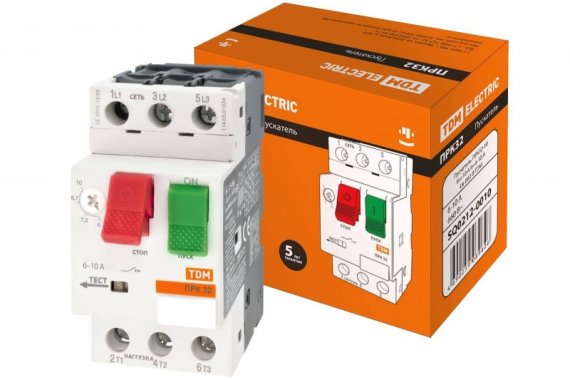 Фотография товара 'Tdm Пускатель ПРК32-10 SQ0212-0010'