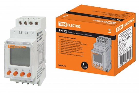 Фотография товара 'Tdm РН 12-3х400/230В SQ1504-0019'