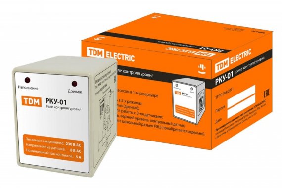 Фотография товара 'Tdm РКУ-01-1-230В-8Ц (без датчиков) SQ1507-0002'