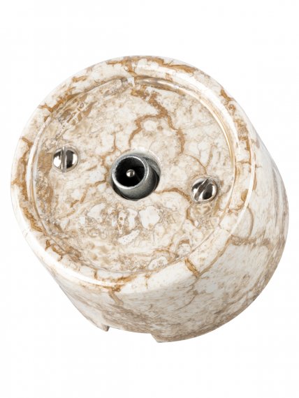 Фотография товара 'Tdm Розетка TV проходная мраморная «Болонь», SQ1820-0154'