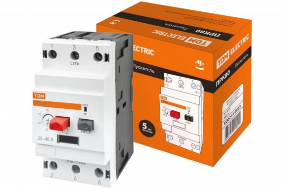 Фотография товара 'Tdm Пускатель ПРК80-40 SQ0212-0023'