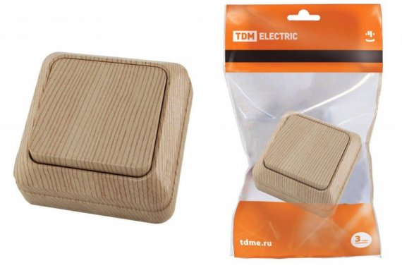 Фотография товара 'Tdm Выключатель 1-кл. открытой установки IP20 10А SQ1801-0043'