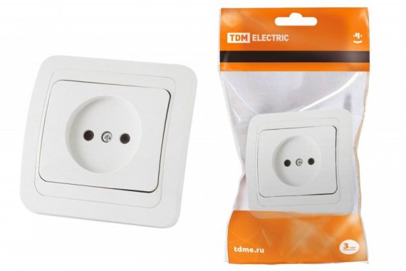 Фотография товара 'Tdm Розетка 2П 10А SQ1804-0007'