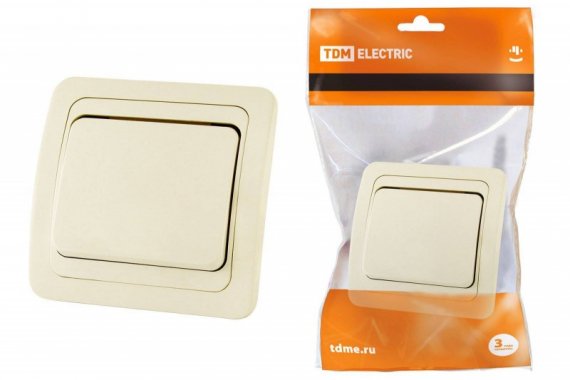 Фотография товара 'Tdm Выключатель 1-кл. 10А SQ1804-0101'