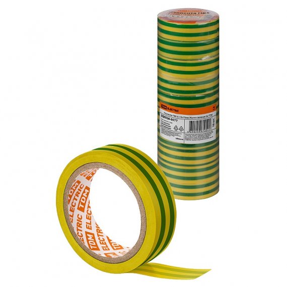 Фотография товара 'Tdm SQ0526-0077 Изолента ПВХ 0,13х15мм'