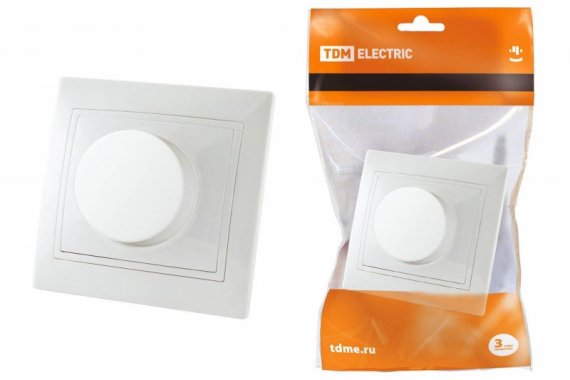 Фотография товара 'Tdm Светорегулятор поворотный RL 600 Вт SQ1814-0024'