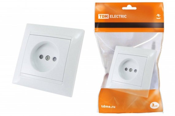 Фотография товара 'Tdm Розетка 2П 10А 250В SQ1815-0010'