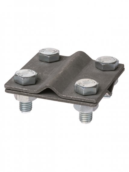 Фотография товара 'Tdm Зажим соединительный крестовой 4-х болтовой прут-прут ?6-12 мм, термодиффузия, SQ2401-0037'