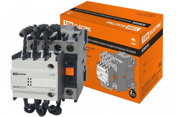 Фотография товара 'Tdm Контактор КМНК-20-230.Б 20кВАр 1НО;1НЗ SQ2103-0003'