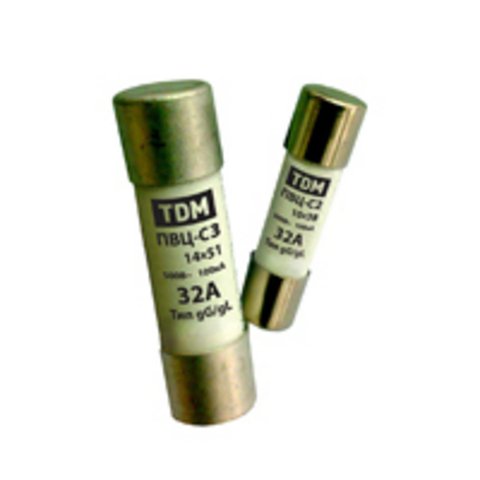 Фотография товара 'Tdm Плавкая вставка ПВЦ-С2 10х38 1А SQ0729-0002'