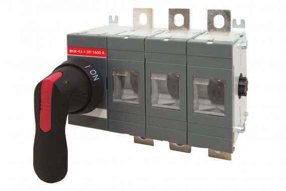 Фотография товара 'Tdm Рубильник ВНК-43-1 3П 1600А с установленной фронтальной ручкой управления, SQ0744-0010'