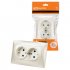 Фотография товара 'Tdm SQ1815-0825 Розетка двойная 2П+З 16А 250В'