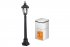 Фотография товара 'Tdm Светильник садово-парковый "Вена" 1х60 Вт, столб, H1050 мм, алюминий, Е27, SQ0330-2062'