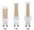 Фотография товара 'Tdm Лампа светодиодная G9-7 Вт-230 В-3000 К, SMD, 17,5x65,5 мм SQ0340-0225'
