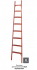 Фотография товара 'Tdm Лестница диэлектрическая ЛД-8, 8 ступеней, высота 3,0 м, до 50 кВ, ЭкспертЭлектрик SQ1028-0504'