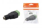 Tdm Разъём питания гнездо 2.1х5.5 с клеммной колодкой, SQ1809-0042