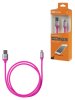Tdm Дата-кабель, ДК 21, USB - Lightning, 1 м, силиконовая оплетка, SQ1810-0321